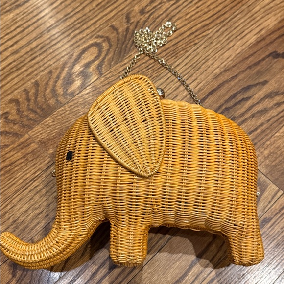 Serpui x Anthropologie Alec Elephant Clutch Bag - Picture 7 of 9